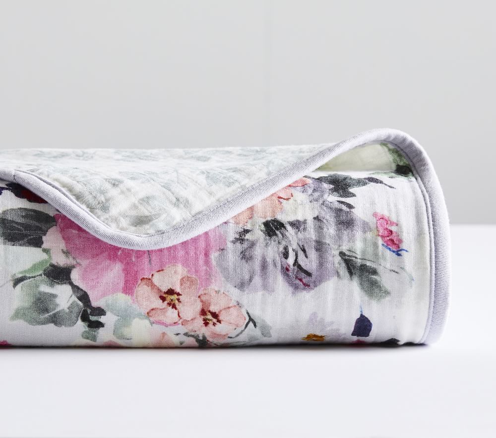 Organic Muslin Isla Baby Blanket